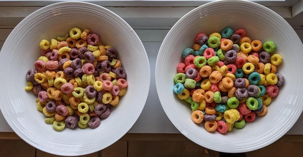 Canadian vs. American Fruit Loops viral comparison