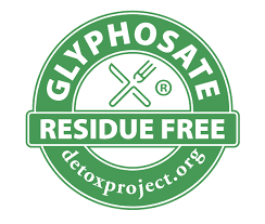 Certified Glyphosate free
